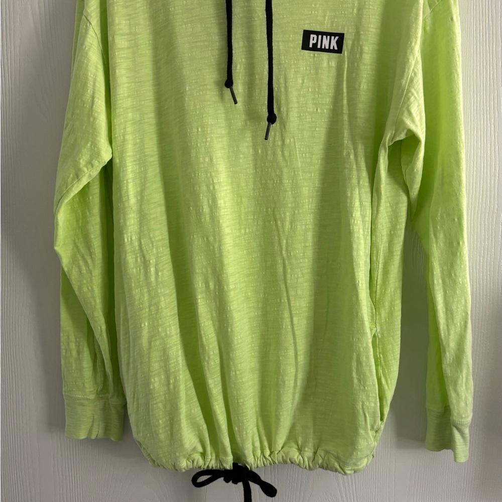PINK Victoria's Secret Green Sweatshirt Hoodie